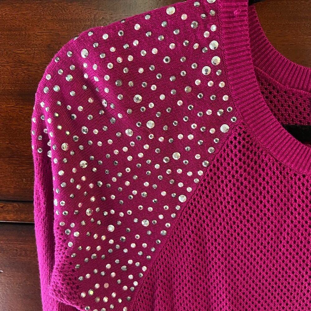 Express Sequined Sweater - Picture 9 of 10